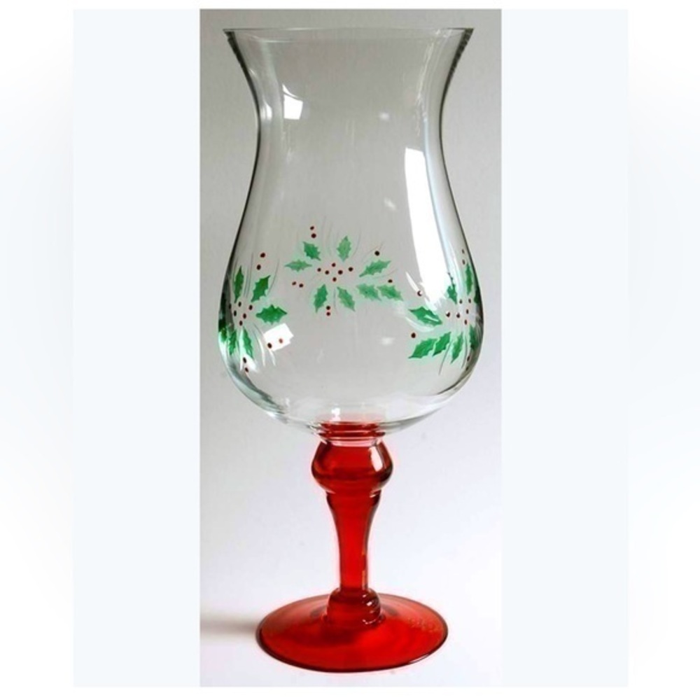 Gorham large hurricane lamp vase